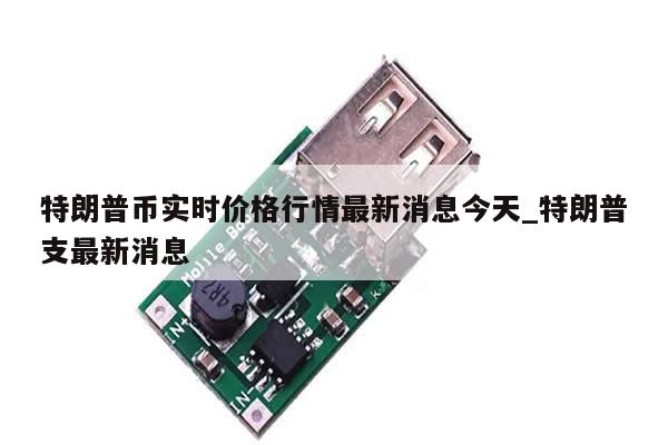特朗普币实时价格行情最新消息今天_特朗普支最新消息-第1张图片-币选网
