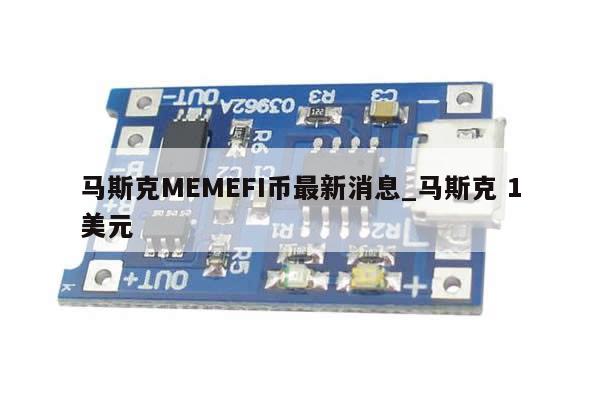 马斯克MEMEFI币最新消息_马斯克 1美元-第1张图片-币选网