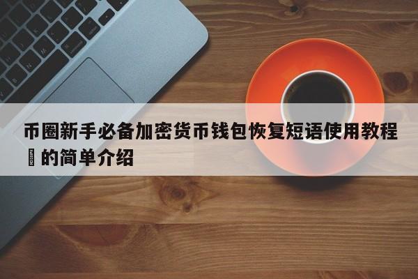 币圈新手必备加密货币钱包恢复短语使用教程​的简单介绍-第1张图片-币选网