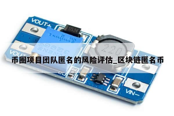 币圈项目团队匿名的风险评估_区块链匿名币-第1张图片-币选网