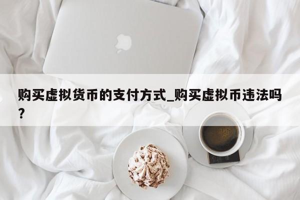 购买虚拟货币的支付方式_购买虚拟币违法吗?-第1张图片-币选网