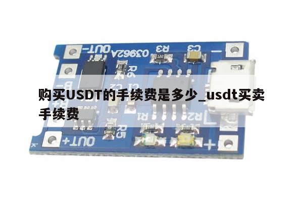 购买USDT的手续费是多少_usdt买卖手续费-第1张图片-币选网