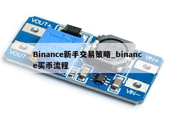 Binance新手交易策略_binance买币流程-第1张图片-币选网