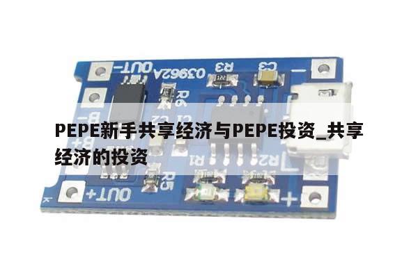 PEPE新手共享经济与PEPE投资_共享经济的投资-第1张图片-币选网