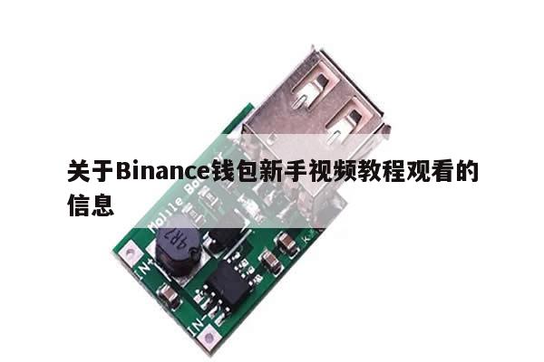 关于Binance钱包新手视频教程观看的信息-第1张图片-币选网