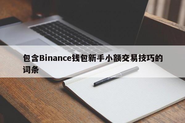 包含Binance钱包新手小额交易技巧的词条-第1张图片-币选网