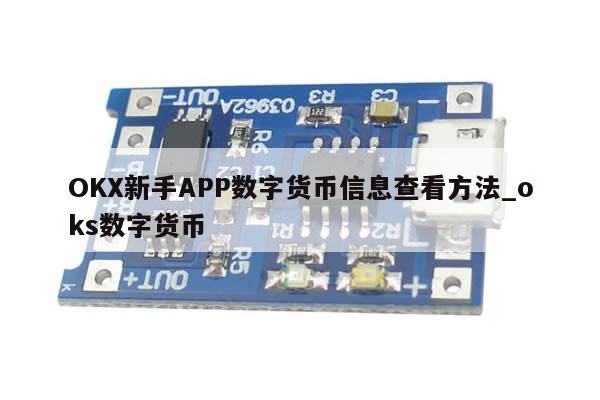 OKX新手APP数字货币信息查看方法_oks数字货币-第1张图片-币选网