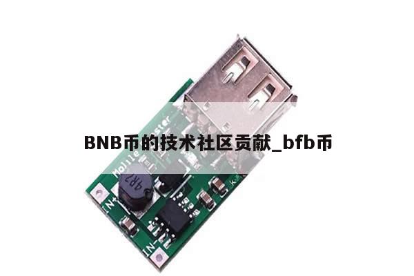 BNB币的技术社区贡献_bfb币-第1张图片-币选网 BNB币的技术社区贡献_bfb币-第1张图片-币选网