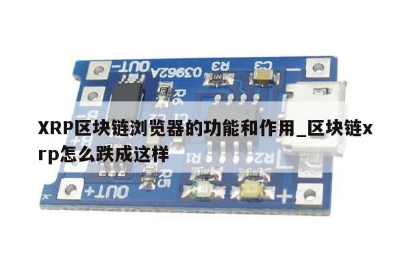 XRP区块链浏览器的功能和作用_区块链xrp怎么跌成这样-第1张图片-币选网 XRP区块链浏览器的功能和作用_区块链xrp怎么跌成这样-第1张图片-币选网