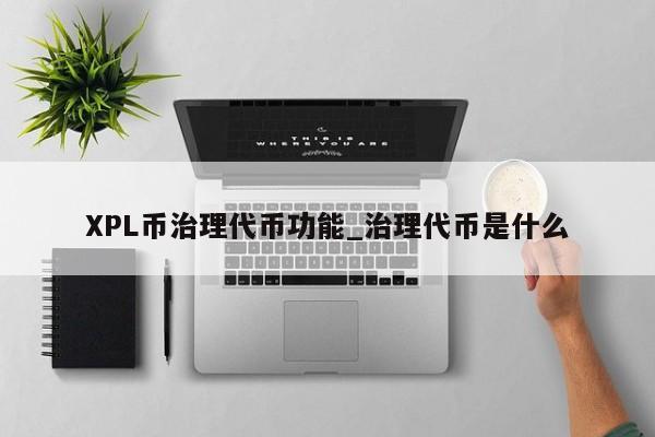 XPL币治理代币功能_治理代币是什么-第1张图片-币选网