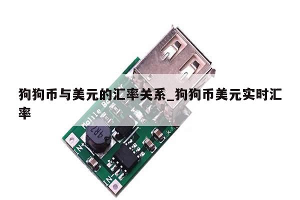 狗狗币与美元的汇率关系_狗狗币美元实时汇率-第1张图片-币选网 狗狗币与美元的汇率关系_狗狗币美元实时汇率-第1张图片-币选网