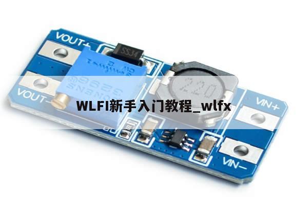 WLFI新手入门教程_wlfx-第1张图片-币选网