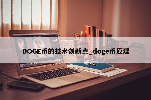 DOGE币的技术创新点_doge币原理-第1张图片-币选网
