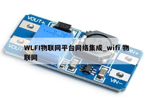 WLFI物联网平台网络集成_wifi 物联网-第1张图片-币选网
